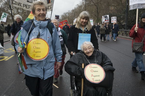Stop Trident, Troops out of Iraq © 2007, Peter Marshall