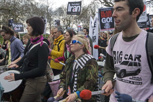 Stop Trident, Troops out of Iraq © 2007, Peter Marshall