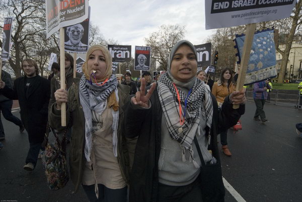 Stop Trident, Troops out of Iraq © 2007, Peter Marshall