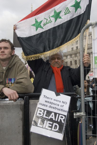 Stop Trident, Troops out of Iraq © 2007, Peter Marshall