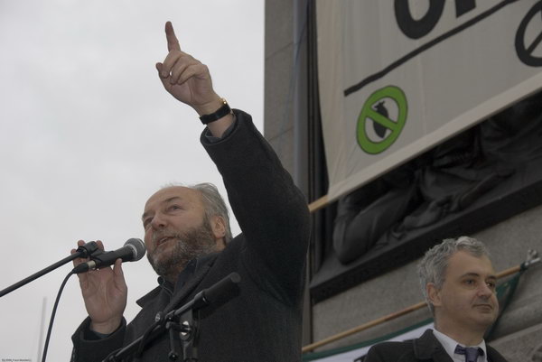 Stop Trident, Troops out of Iraq © 2007, Peter Marshall