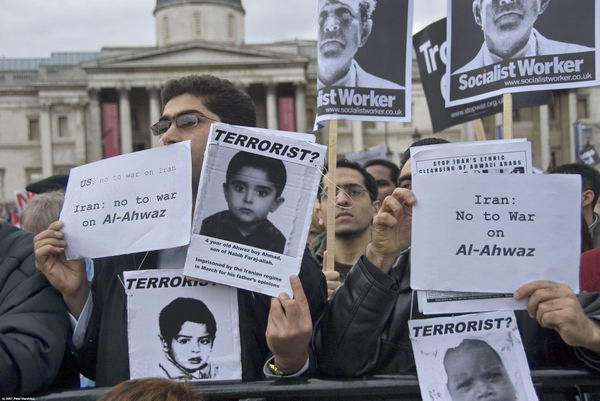 Stop Trident, Troops out of Iraq © 2007, Peter Marshall