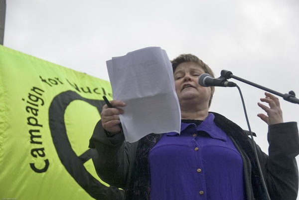 Stop Trident, Troops out of Iraq © 2007, Peter Marshall