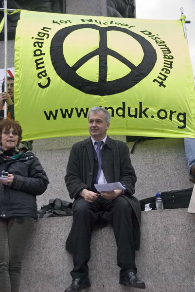 Stop Trident, Troops out of Iraq © 2007, Peter Marshall