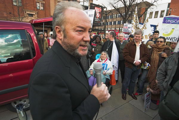Keep the NHS working, Hackney © 2007, Peter Marshall
