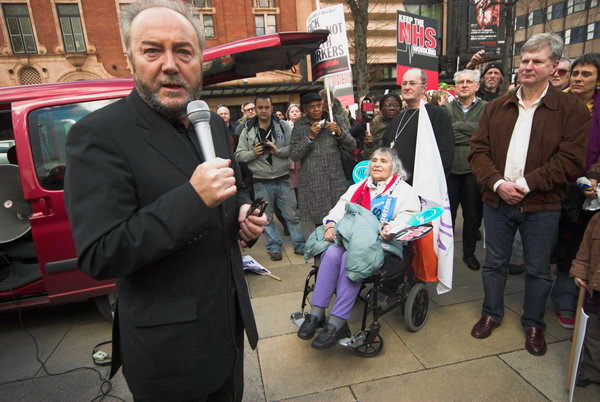 Keep the NHS working, Hackney © 2007, Peter Marshall