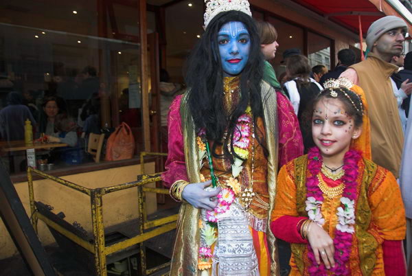 Hare Krishna Gaura Purnima Procession © 2007, Peter Marshall