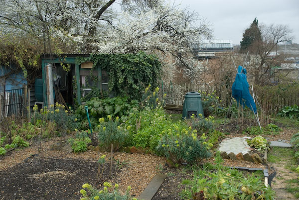 Manor Gardens Allotments Meeting © 2007, Peter Marshall