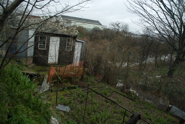 Manor Gardens Allotments Meeting © 2007, Peter Marshall