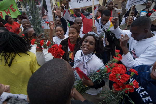 9 - Central London Arms Trade Crawl. London Campaign Against Arms Trade (CAAT) will be protesting outside three central London Arms Dealers. 11am: BAE Systems, 6 Carlton Gardens; 12 noon: LRLIH, 80 Haymarket; 1pm: MBDA, 11 Strand. Tel: 07939 159283. Email: londoncaat@riseup.net Web: www.platial.com/caatlondon/map/16017