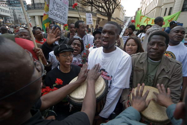 9 - Central London Arms Trade Crawl. London Campaign Against Arms Trade (CAAT) will be protesting outside three central London Arms Dealers. 11am: BAE Systems, 6 Carlton Gardens; 12 noon: LRLIH, 80 Haymarket; 1pm: MBDA, 11 Strand. Tel: 07939 159283. Email: londoncaat@riseup.net Web: www.platial.com/caatlondon/map/16017