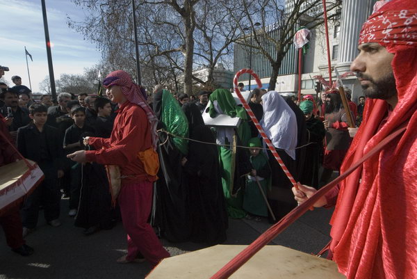 Arbaeen Procession, London © 2007, Peter Marshall