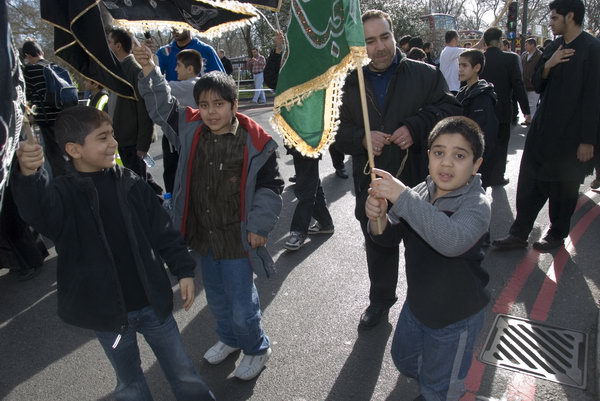 Arbaeen Procession, London © 2007, Peter Marshall