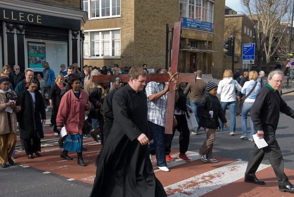 Good Friday: North Lambeth © 2007, Peter Marshall