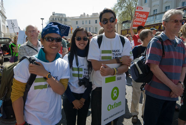 Trade Justice Mass Action © 2007, Peter Marshall