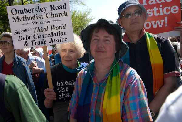 Trade Justice Mass Action © 2007, Peter Marshall