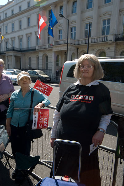 Trade Justice Mass Action © 2007, Peter Marshall