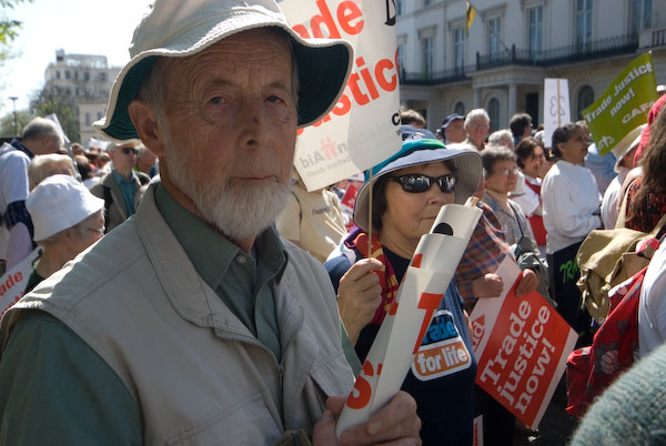 Trade Justice Mass Action © 2007, Peter Marshall