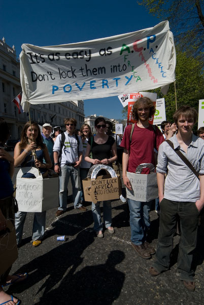 Trade Justice Mass Action © 2007, Peter Marshall