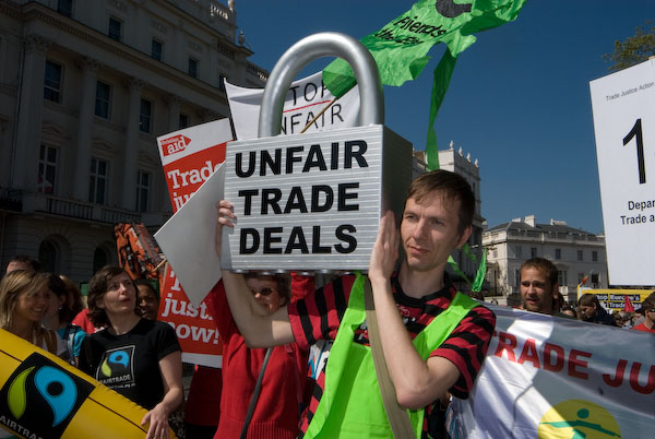 Trade Justice Mass Action © 2007, Peter Marshall