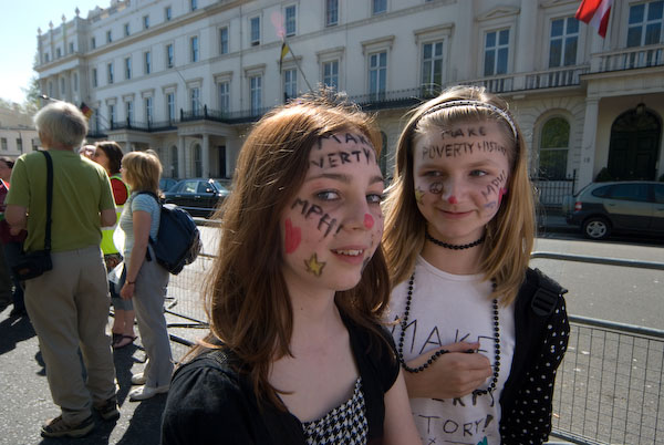 Trade Justice Mass Action © 2007, Peter Marshall