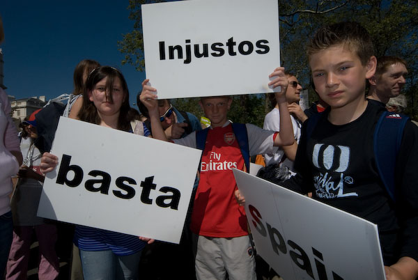 Trade Justice Mass Action © 2007, Peter Marshall