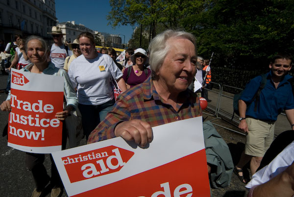 Trade Justice Mass Action © 2007, Peter Marshall