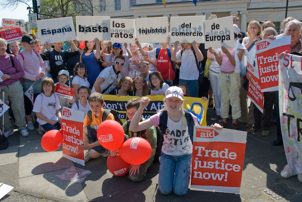 Trade Justice Mass Action © 2007, Peter Marshall