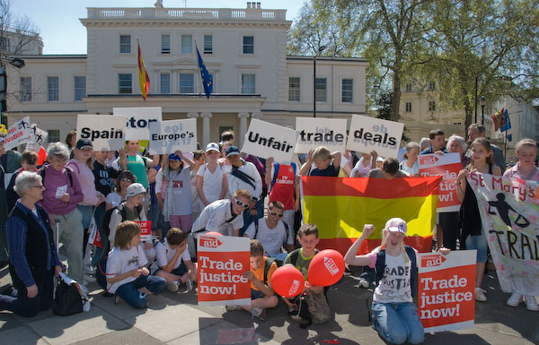 Trade Justice Mass Action © 2007, Peter Marshall
