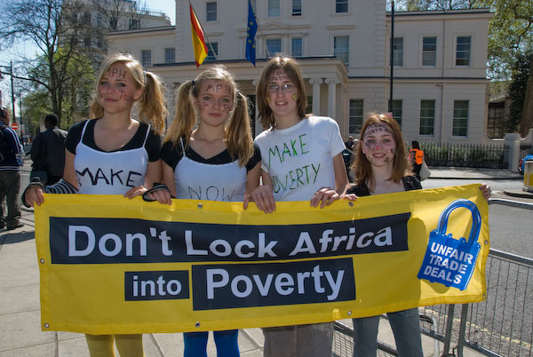 Trade Justice Mass Action © 2007, Peter Marshall