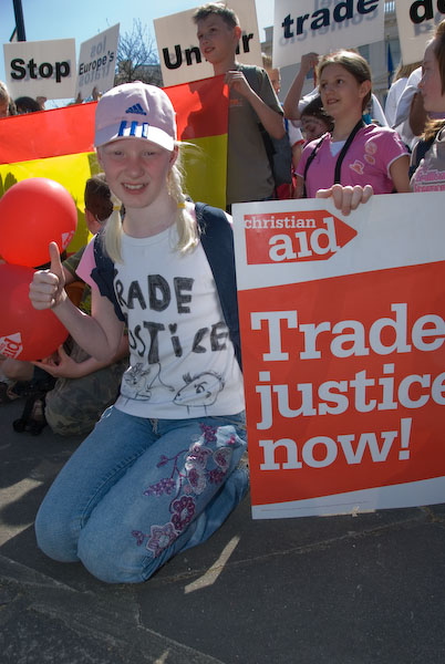 Trade Justice Mass Action © 2007, Peter Marshall