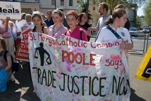 Trade Justice Mass Action © 2007, Peter Marshall