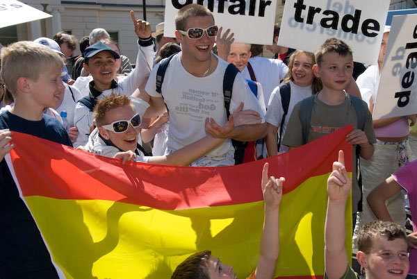 Trade Justice Mass Action © 2007, Peter Marshall