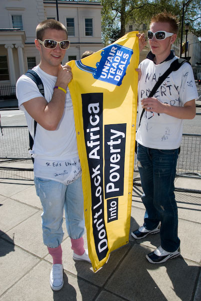 Trade Justice Mass Action © 2007, Peter Marshall