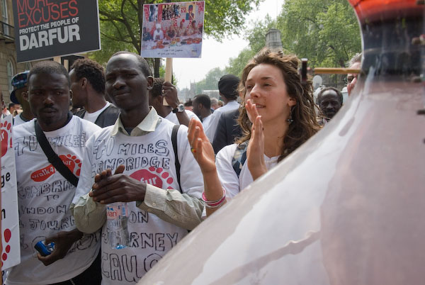 Martin Stern, HInternational Day of Action for Darfur: London © 2007, Peter Marshall