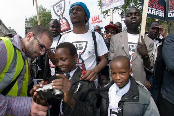 International Day of Action for Darfur: London © 2007, Peter Marshall