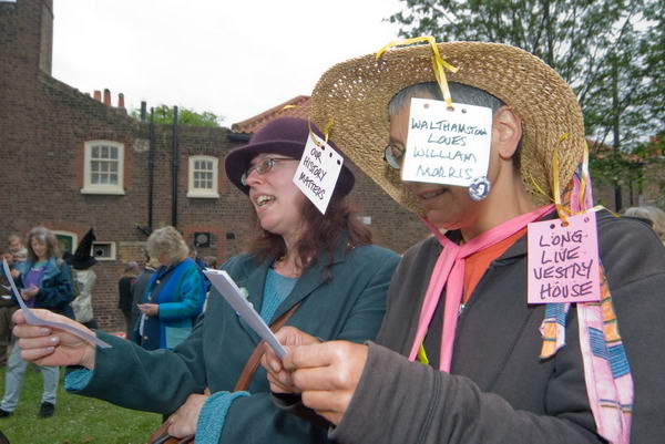 William Morris Museum Fading under Cuts © 2007, Peter Marshall