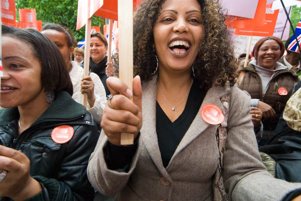 Strangers into Citizens March and Rally © 2007, Peter Marshall