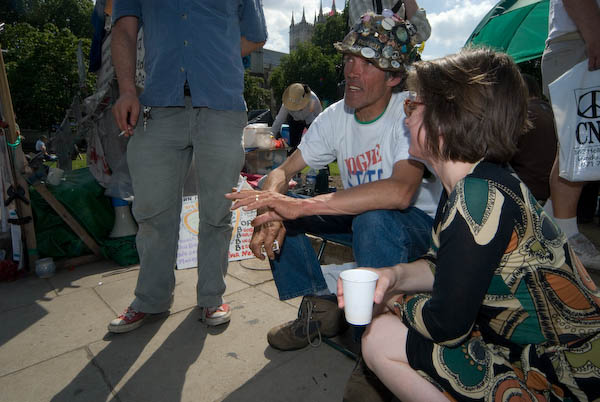 Brian Haw: 6 Years in Parliament Square &copy; 2007, Peter Marshall