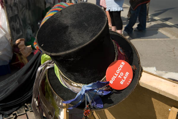 Brian Haw: 6 Years in Parliament Square &copy; 2007, Peter Marshall