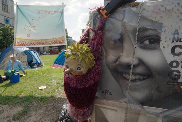 Brian Haw: 6 Years in Parliament Square &copy; 2007, Peter Marshall