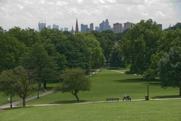 Primrose Hill, © 2007, Peter Marshall